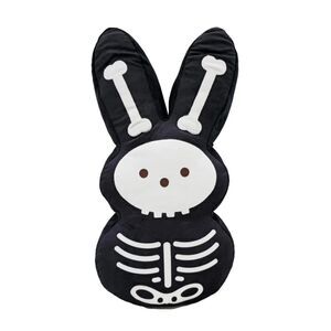 Halloween Peeps Jumbo 24" Skeleton Bunny Plush NEW